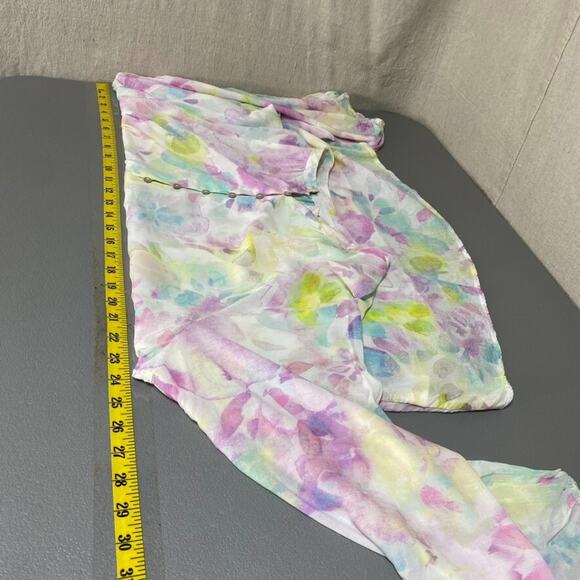 Adyson Parker Womens Top Size 2X Long Sleeve Office Career Feminine Fairy Flowy - Picture 7 of 9